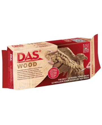 Massa Das Ceramica Fria Para Modelar 350gr Wood